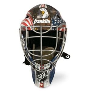 Franklin GFM 1500 Hockey Goalie Face Mask Valor American Flag Patriotic Eagle
